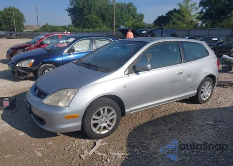 2002 Honda Civic Si from USA, damaged, VIN SHHEP33572U309154